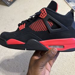 JORDAN 4 RETRO RED THUNDER