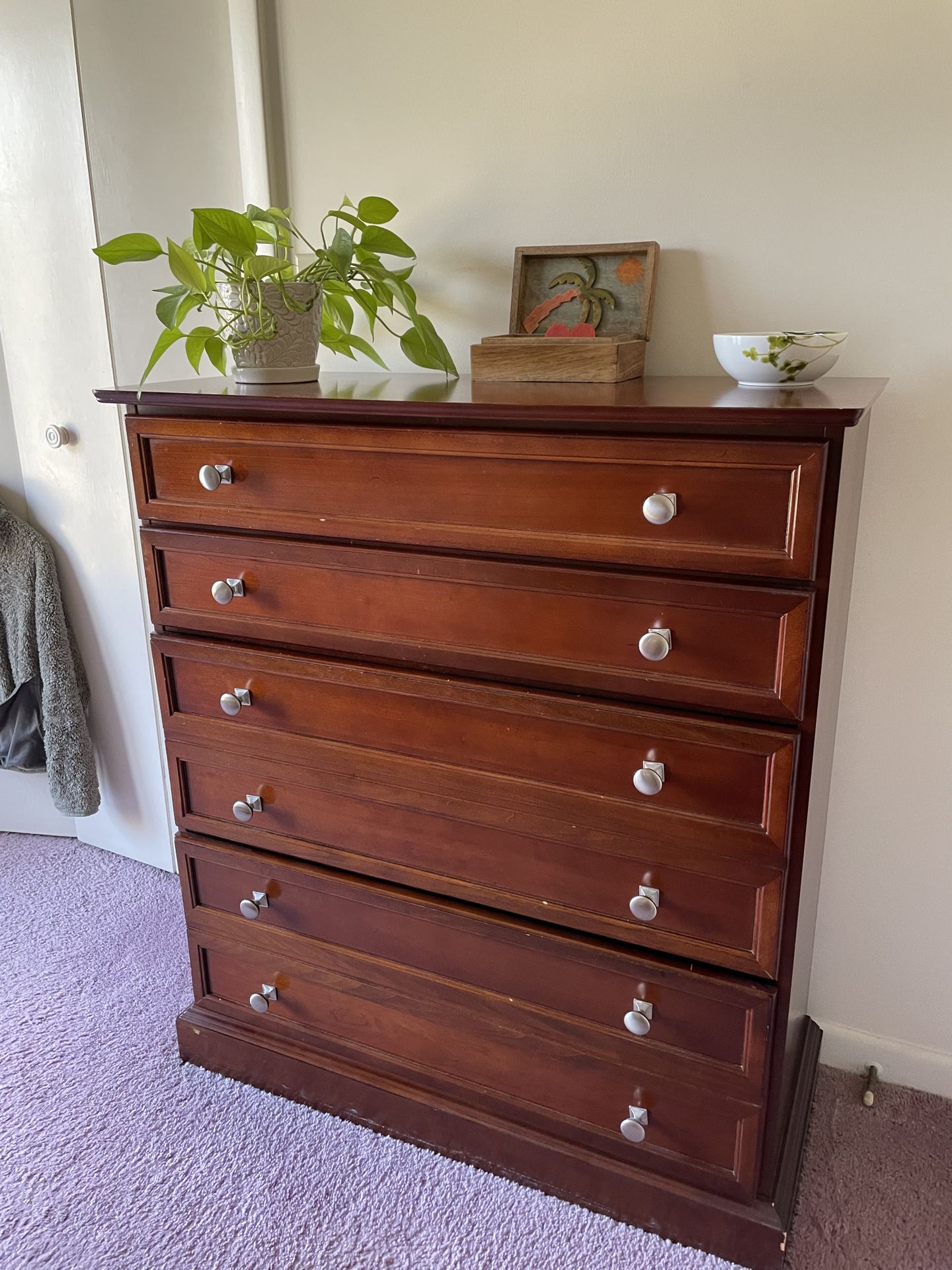 Solid wood bureau