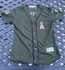 RARE Shohei Ohtani LA Angels Majestic Salute to Service Camo Jersey Womens L