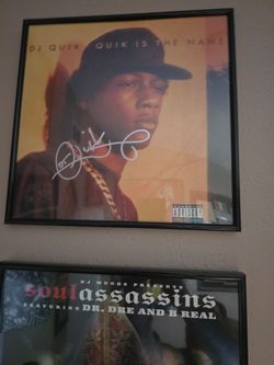 Dj Quick Autographed Reissue Lp Mint Condition Guaranteed Authentic!