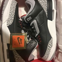 Jordan 3 Black Cement 2018