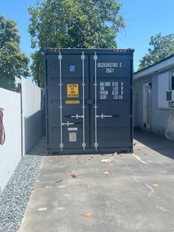 20’ High Cube Shipping Container
