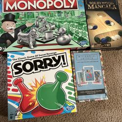 Board & Card Games $35