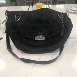 Black Coach Purse