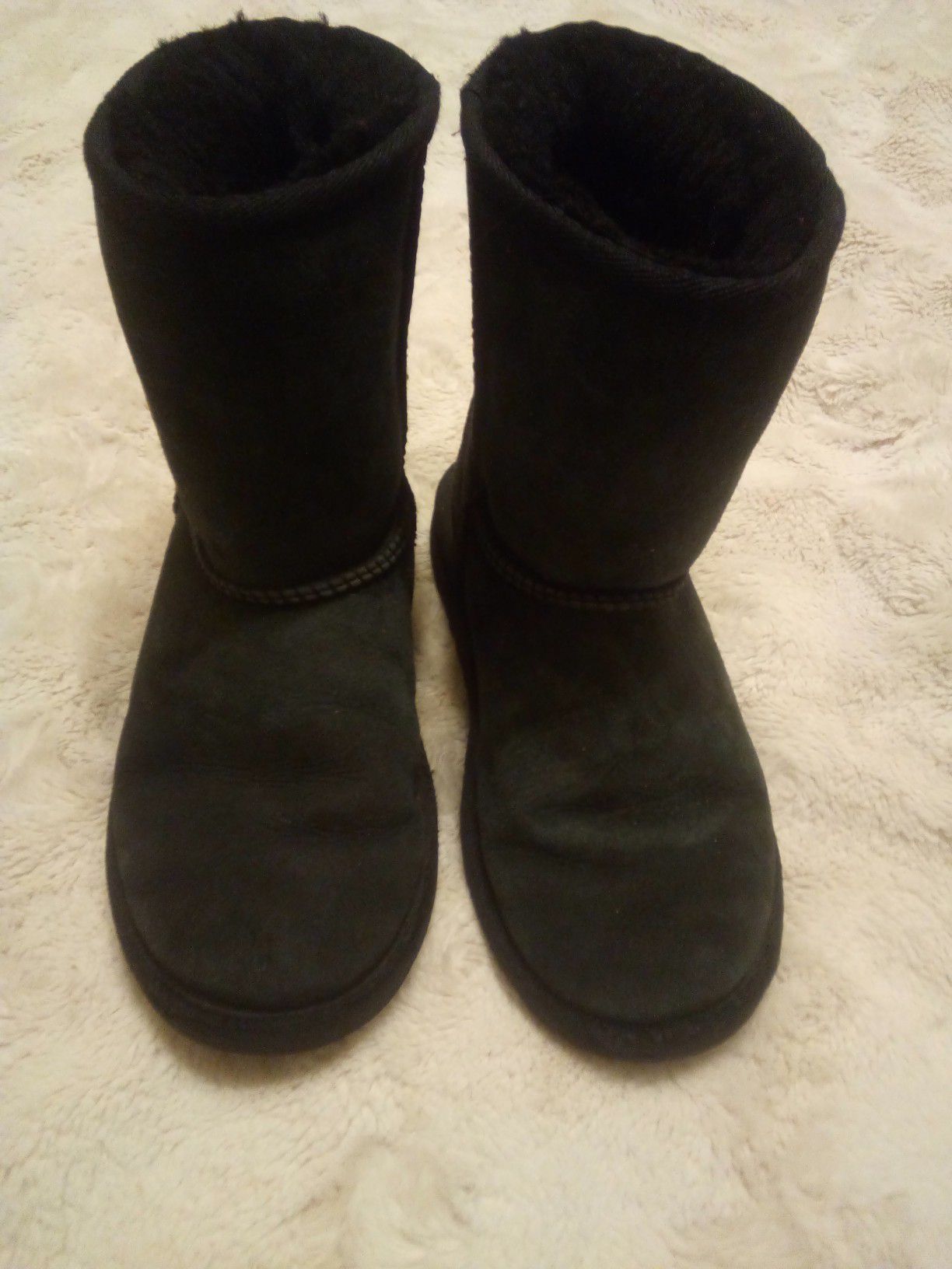 Size 2 kids black Ugg Boots