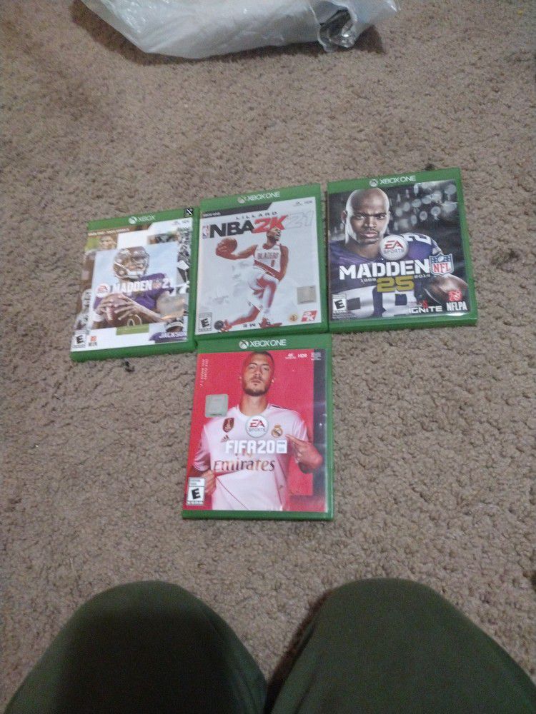 sports Game SALES $2 EACH $10 FOR ALL 