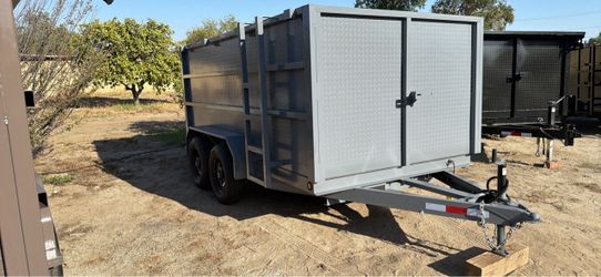 New Diamond wall dump trailer 12 ft !