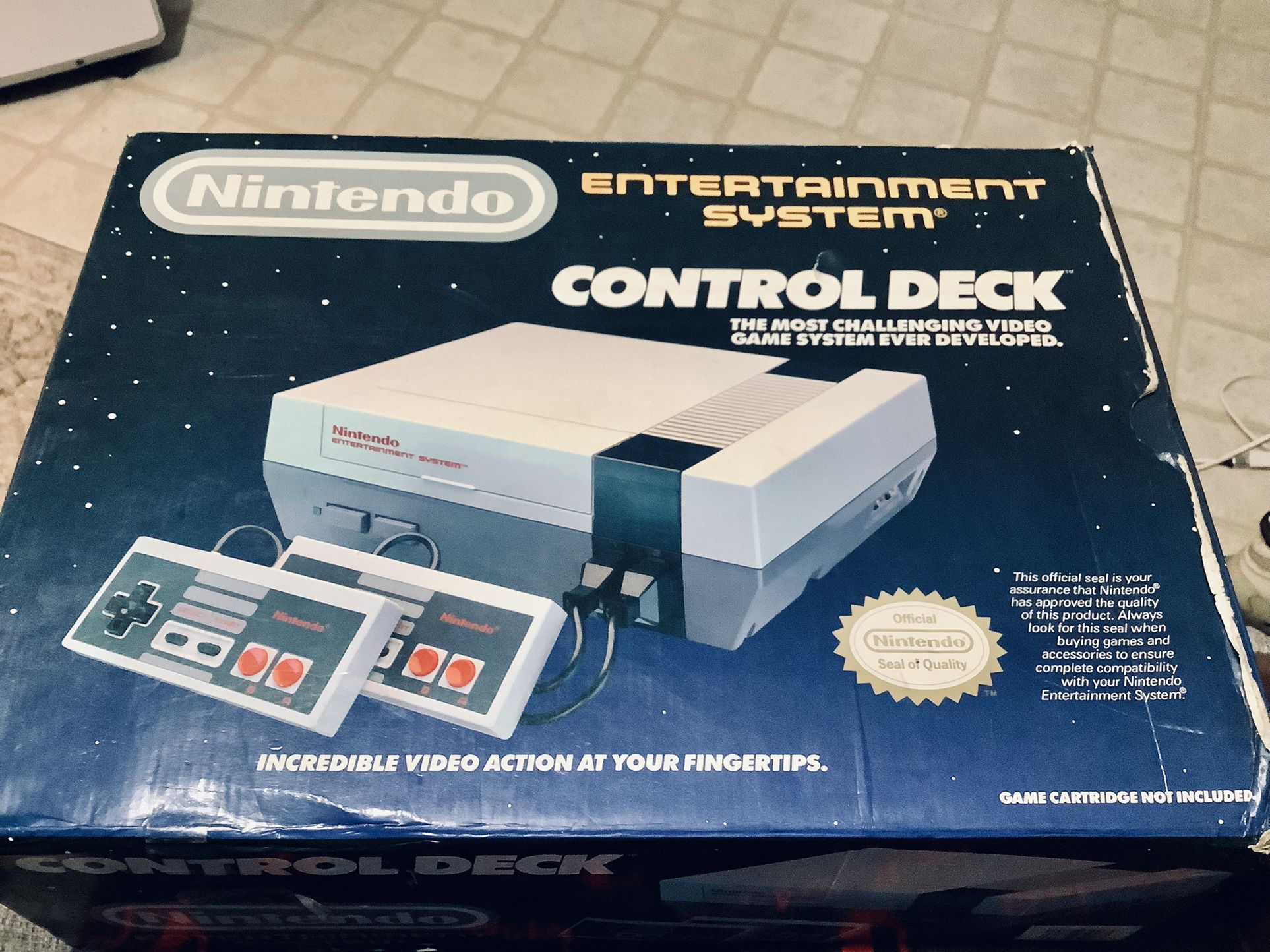 Nintendo “NES-001” Control Deck *WITH ORIGINAL BOX NEW CONDITION*