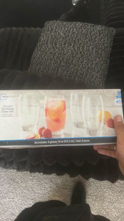 Drinking glass cups