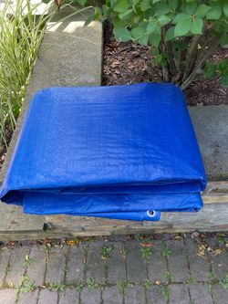 Blue tarp never used 12x20