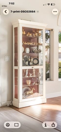 China sliding vitrine/cabinet