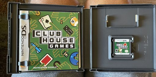 Nintendo DS. 2006 Club House Games. PRE-OWNED TESTED. $10.00 for