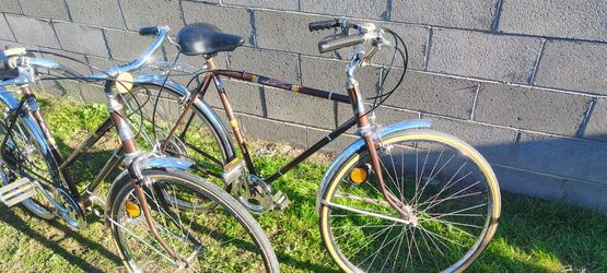 JCPenney 5 Speed Vintage '70s Bicycles Root Beer Brown In Color Mountain Bike 26-in Road Bike Street Bike 10 Speed Schwinn Beach Cruiser