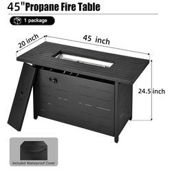 New Propane fire pit