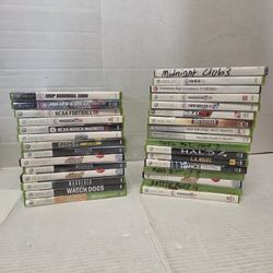 Xbox 360 Scratched Games 