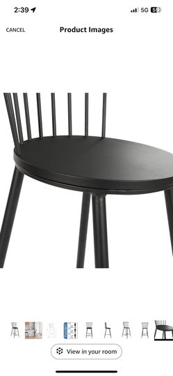 2 Metal Bar Stools