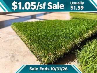 New 15x100 Foot Roll - Artificial Grass Turf