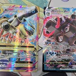 M Blastoise Ex / Blastoise Vmax