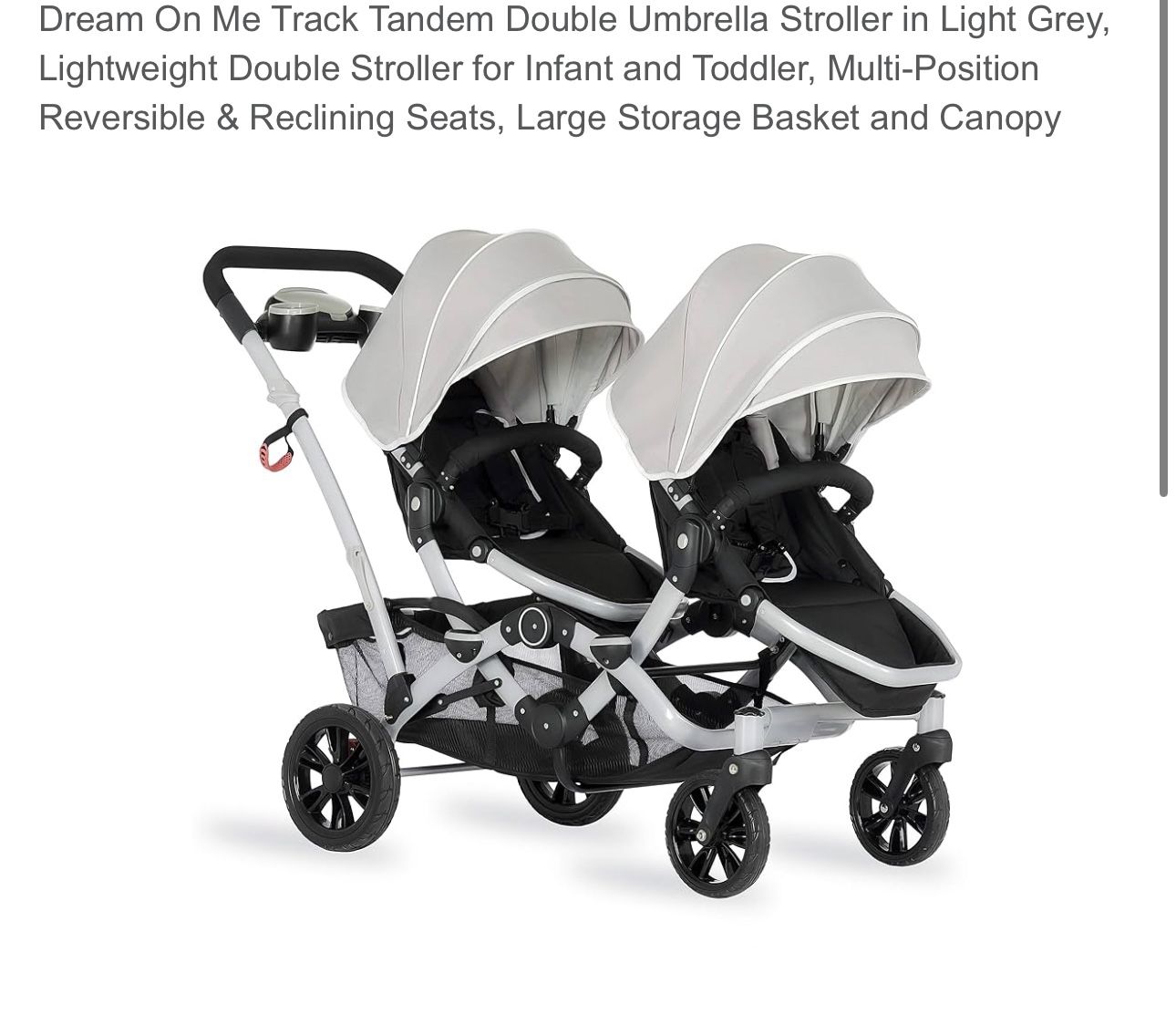 Dream On Me Double Stroller