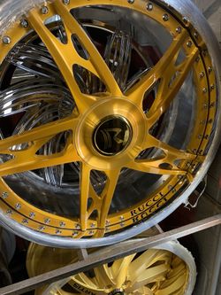 24 Rucci Wheels Box Chevy Regal Ss Impala Steering Wheel