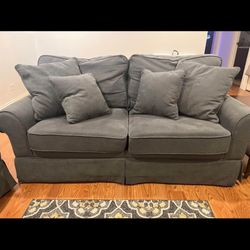 Grey Sofa & Love seat 