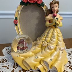 Belle Frame And Castle Water Globe 