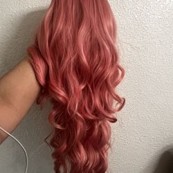 Pink Wig 22inches