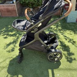 Nuna Double Stroller Demi Grow