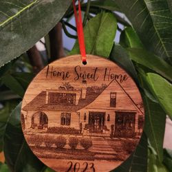 Custom Wood Christmas Ornaments Holiday Decor