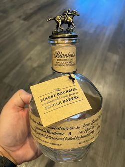 Empty Blantons Bottle (Mint)