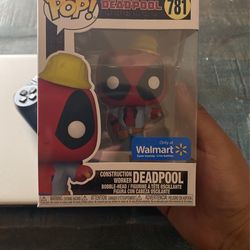 Funko Pop Construction worker Deadpool # 781