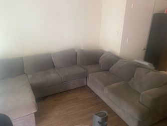 Moving Sale: Sectional Couch & IKEA Wardrobe (Best Offer Takes It!)