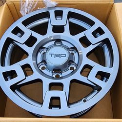 New OEM TOYOTA TRD PRO 17" RIMS WHEELS Tacoma TUNDRA SEQUOIA 4runner FJ CRUISER Lexus GX 