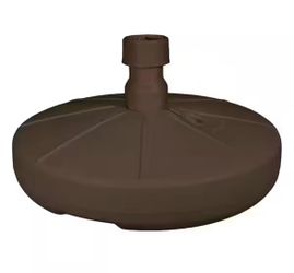 Resin Patio Umbrella Base in Bronze