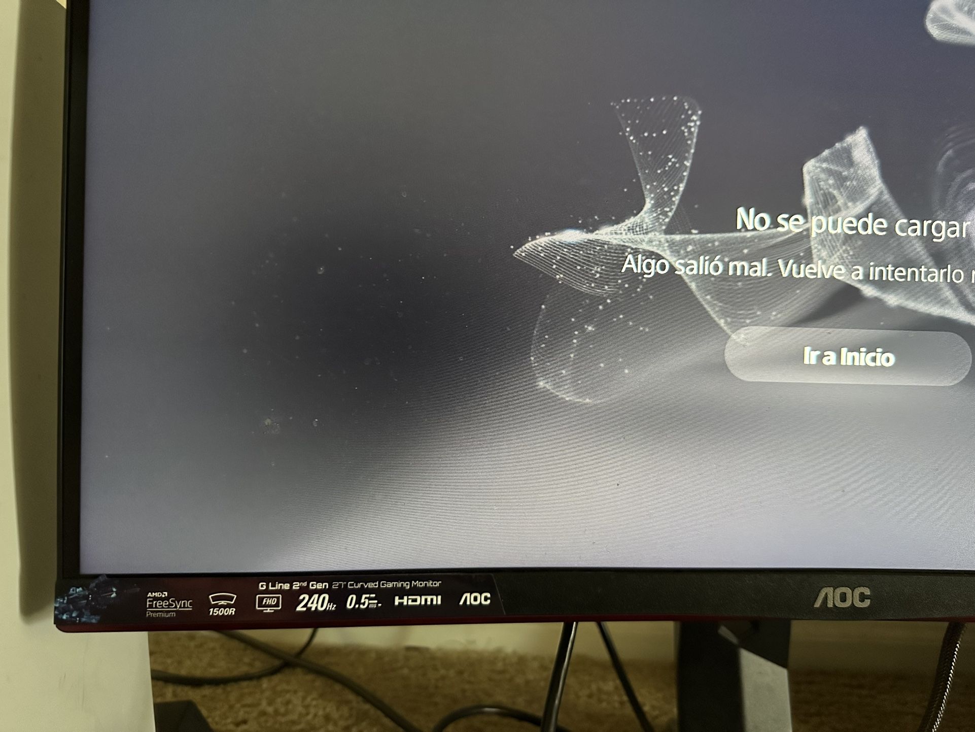 PANTALLA CURVEADA 27 AOC