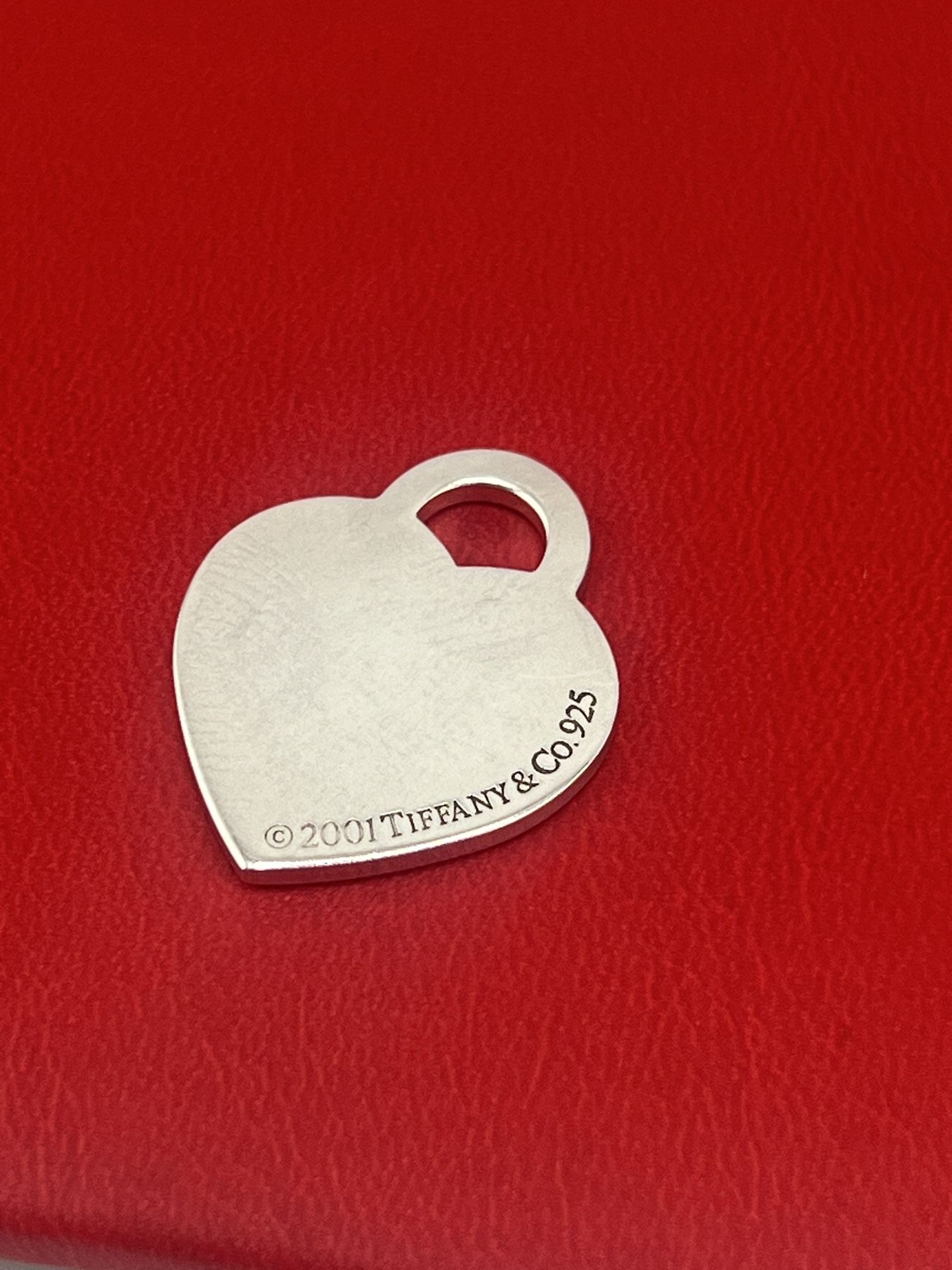 Tiffany & Co. Sterling Silver Heart Pendant AUTHENTIC!
