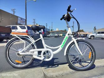 Nakto Pony White Electric Bike | 250W 36V 10Ah