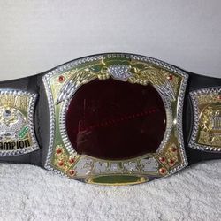 WWE John Cena Championship Interactive Spinner Lights & Sounds Belt Mattel 2010