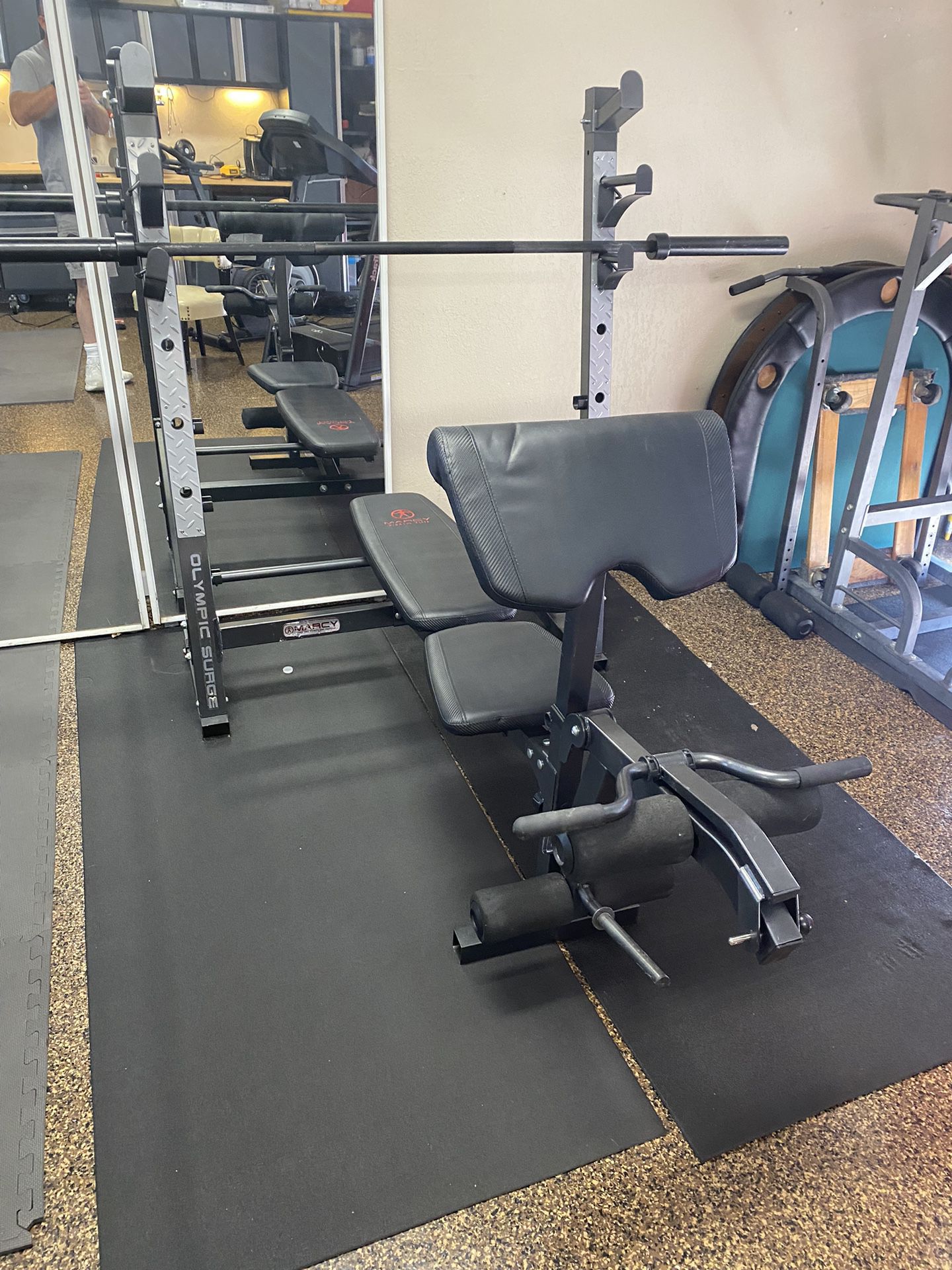 Marcy Olympic Bench W/barbell