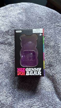 Schylling NeeDoh Gummy Bear - Sensory Fidget Toy with Jelly-Like Filling