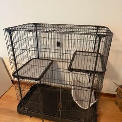 Deluxe 3 Level Cat Home