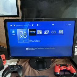 Broken PS4 Slim 1TB (CUH-2115B) + Controller + Modern Warfare