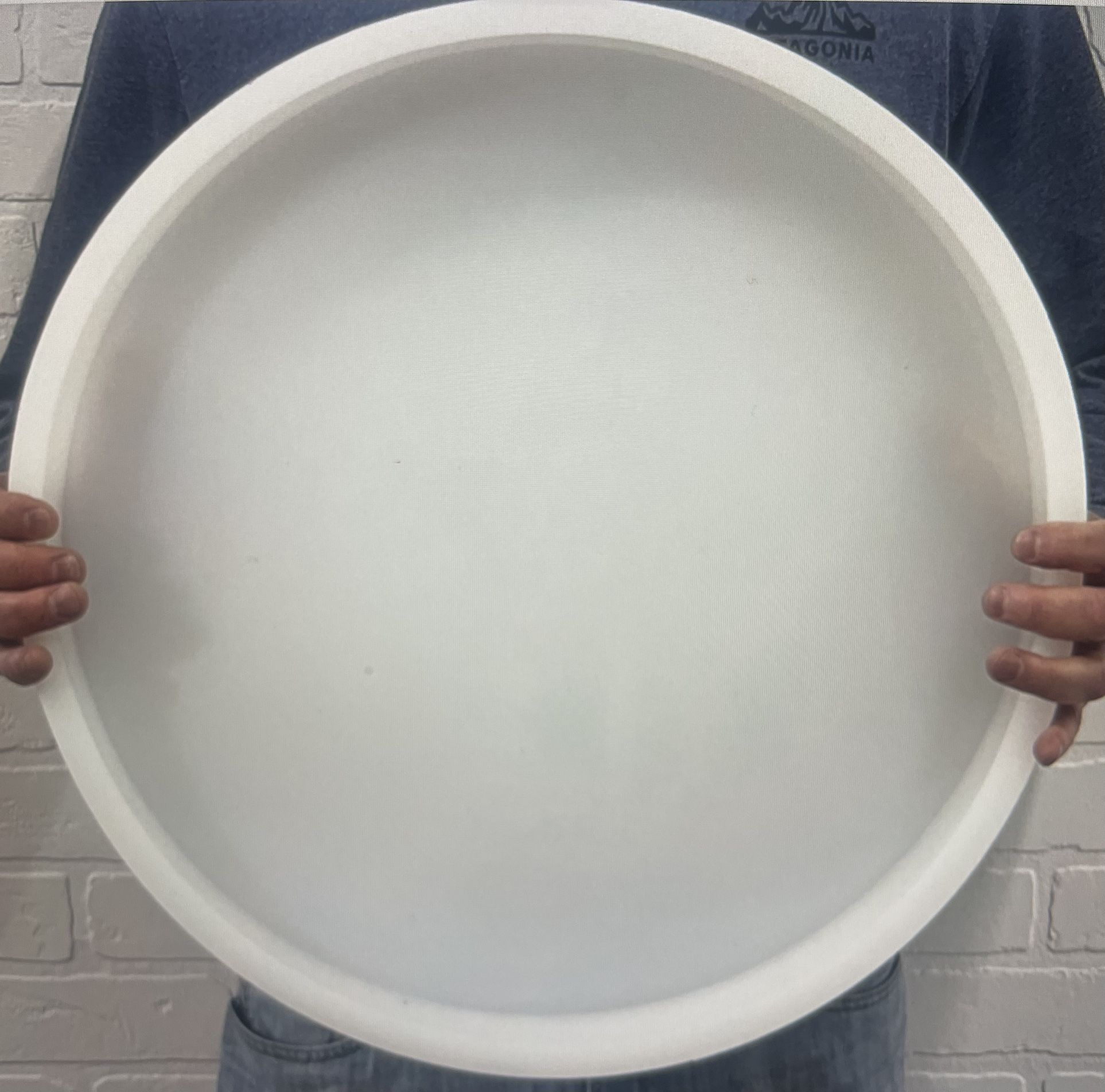 18” Round X 2” Deep Silicone Mold for Epoxy Resin