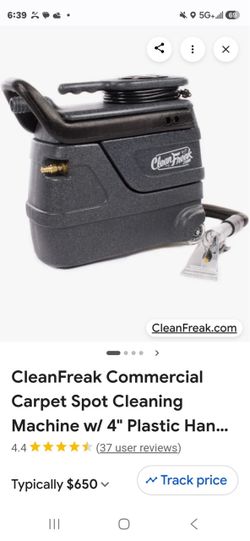 CleanFreak Commercial Carpet Spot Cleaning Machine