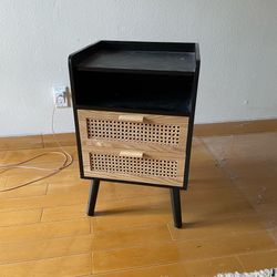 Side table with drawers