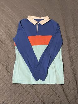 Cat & Jack Blue and White Polo Shirt