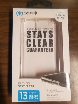 Speck iPhone XR/11 Phone Case (Clear)