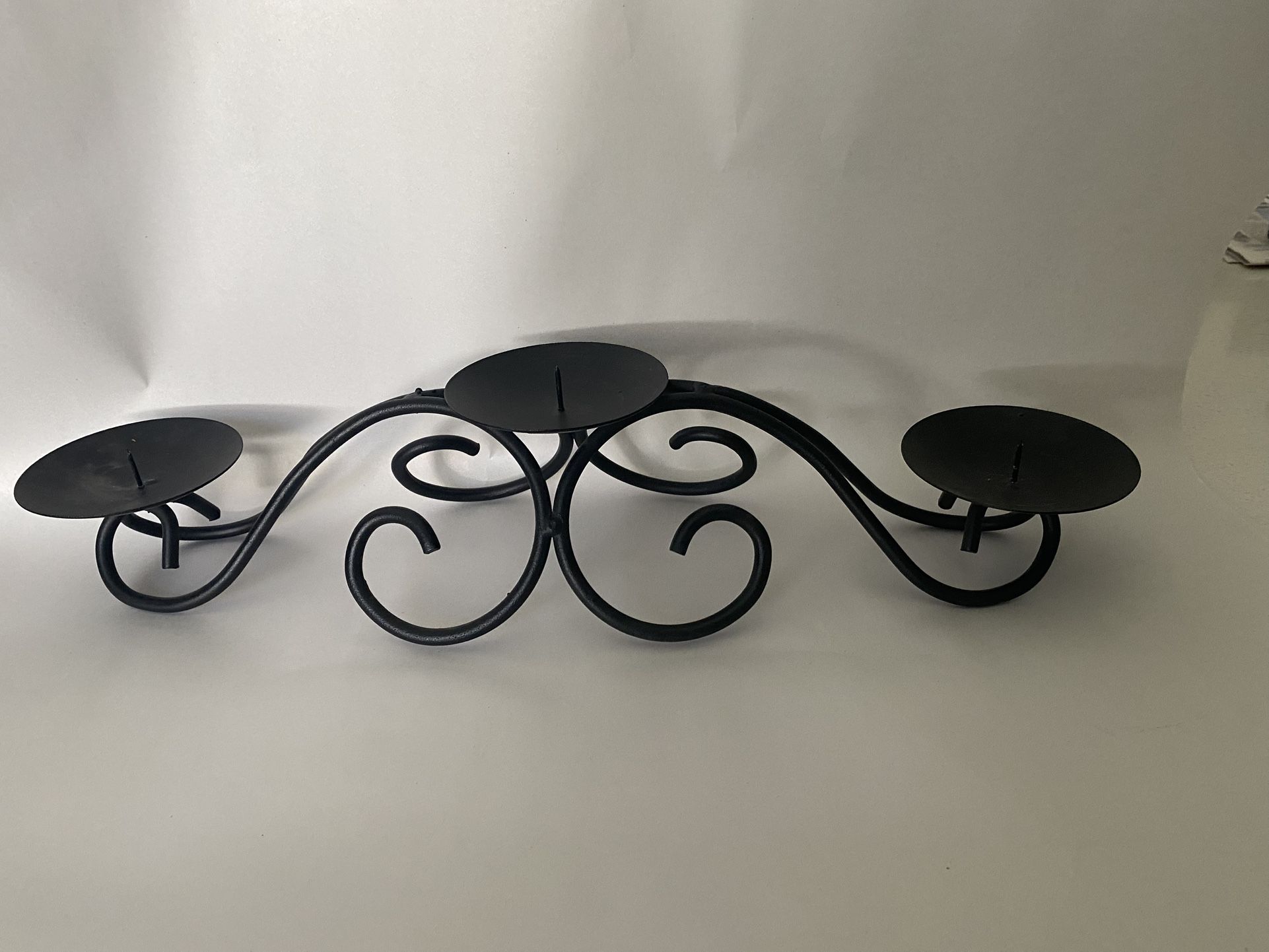 Iron Candle Holder
