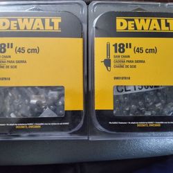 DeWalt 18 in. Chainsaw Replacement Chain 62 Drive Link 