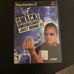 Smack Down Just Bring It Ps2